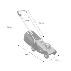 Voltr - Tondeuse à Gazon Sans Fil 30cm Batterie 20v Lithium 4ah Et Chargeur + Débroussailleuse Sans Fil ø25cm Avec Batterie Lithium -Promos Jardelis Boutique 64627aebe3f810.59783201