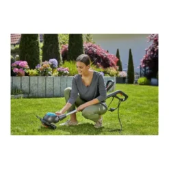 Gardena Coupe-bordures Easycut 450/25 – 450w – ø25cm – Fil Rotorcut – Manche Télescopique Inclinable – Etrier Protec -Promos Jardelis Boutique 6464c62968fea4.77164010