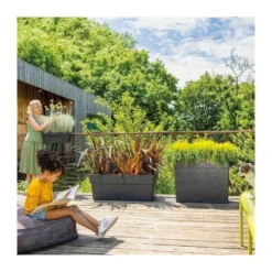 Muret Haut Like R - Hauteur 78 Cm - Anthracite - -Promos Jardelis Boutique 64651e8c74a621.47435198