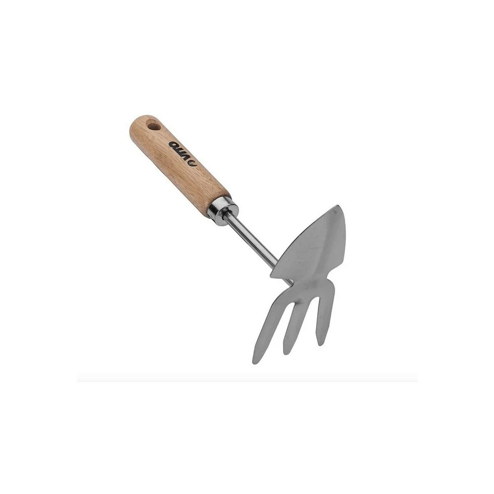 Kit 5 Outils De Jardin Manche Bois Vito Inox Et Fer Forgés à La Main 5 Kit 5 Outils De Jardin Manche Bois Vito Inox Et Fer Forgés à La Main – Image 5