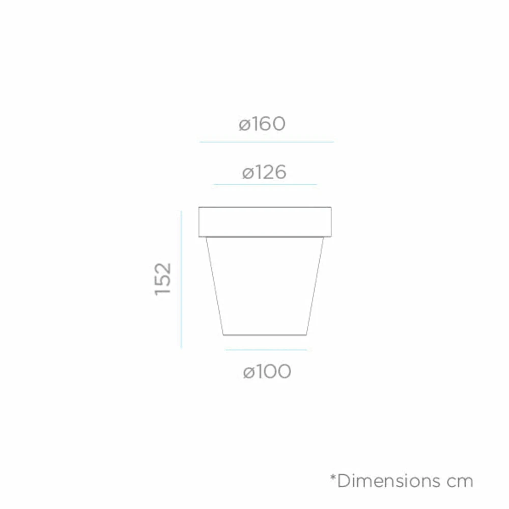 Pot De Fleurs Magnolia 160 ø160x152cm - Bronze 3 Pot De Fleurs Magnolia 160 ø160x152cm - Bronze – Image 3