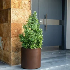 Pot De Fleurs Hortensia 80 ø80x80cm - Anthracite -Promos Jardelis Boutique 6470a3750c1f59.73942418