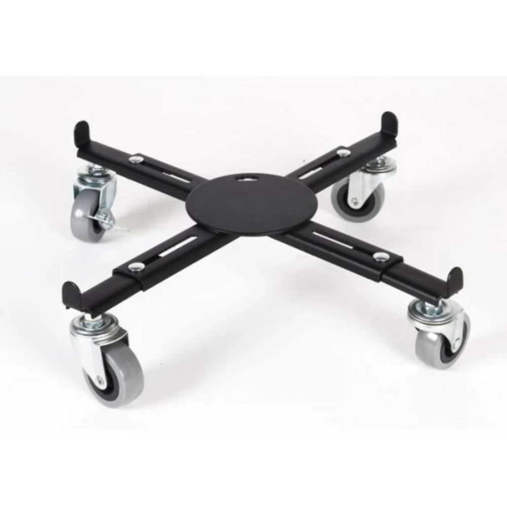 Eda Support Extensible A Roulettes - Pour Pots De Fleurs Carrés Et Ronds - Métal 1 Eda Support Extensible A Roulettes - Pour Pots De Fleurs Carrés Et Ronds - Métal