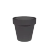 Pot De Fleurs Magnolia 120 ø120x114cm - Anthracite