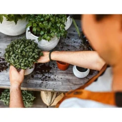 Ensemble De Pot De Fleurs Boule Nature Rib Ivoire -Promos Jardelis Boutique 647989580b9a73.15976292