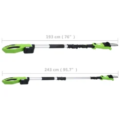 VIDAXL Scie à Perche Sans Fil Avec Bloc-piles 20v 1500 Mah Li-ion -Promos Jardelis Boutique 647989a152e792.83086548