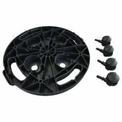 VIDAXL Support Sur Roulettes Pour Plantes Diamètre 30 Cm Noir 170 Kg -Promos Jardelis Boutique 64798cc1c5b2b1.83261935