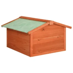 VIDAXL Garage De Tondeuse à Gazon 72x87x50 Cm Bois De Sapin Solide -Promos Jardelis Boutique 6480d34b09c9f2.32354785