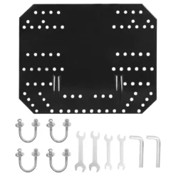 VIDAXL Chasse-neige Pour Vtt 150x38 Cm Noir -Promos Jardelis Boutique 6480d3718474a0.08021414