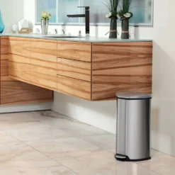 EKO Poubelle à Pédale Grace 35 L Argenté Mat -Promos Jardelis Boutique 6480d37a4d08d9.49283518