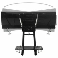 VIDAXL Chasse-neige Pour Vtt 115x38 Cm Noir -Promos Jardelis Boutique 6480d37b8bb193.39630779