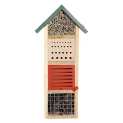 Hôtel à Insectes Naturel, Rouge Et Vert -Promos Jardelis Boutique 6483189ee0d961.30279681