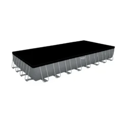 Piscine Tubulaire Bestway - Ambre - Gris Foncé. Grande Piscine Rectangulaire 10x5m Avec Pompe De Filtration à Sable. Échelle Et -Promos Jardelis Boutique 64895b5b170e32.26774522