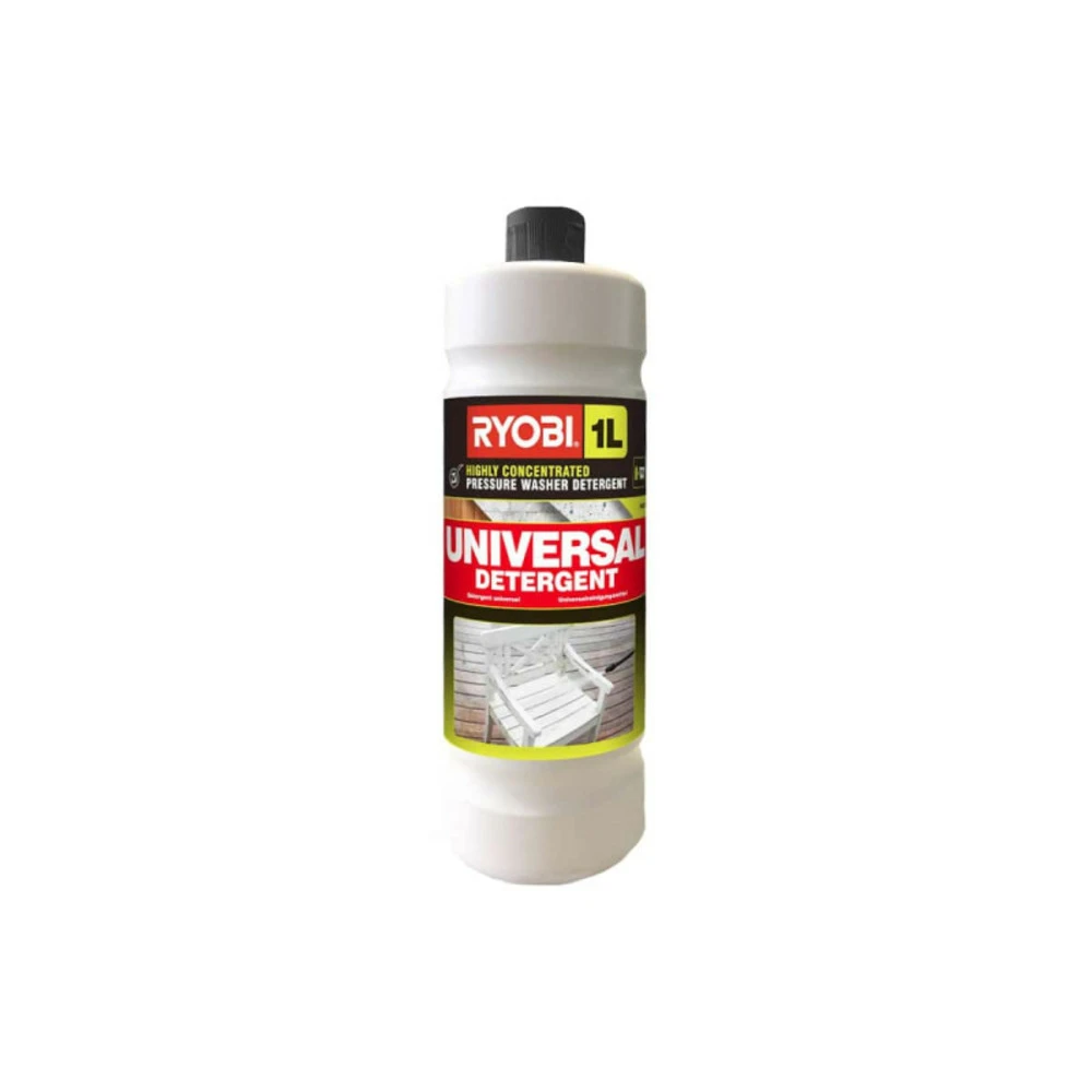 Détergent Universel Pour Nettoyeur Haute Pression Ryobi - 1l Rac733 1 Détergent Universel Pour Nettoyeur Haute Pression Ryobi - 1l Rac733