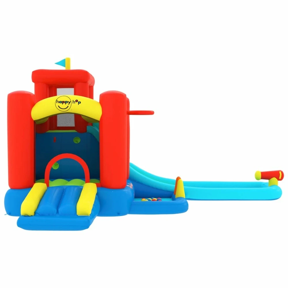 Happy Hop Château Gonflable Avec Toboggan Et Piscine 330x441x233 Cm 5 Happy Hop Château Gonflable Avec Toboggan Et Piscine 330x441x233 Cm – Image 5