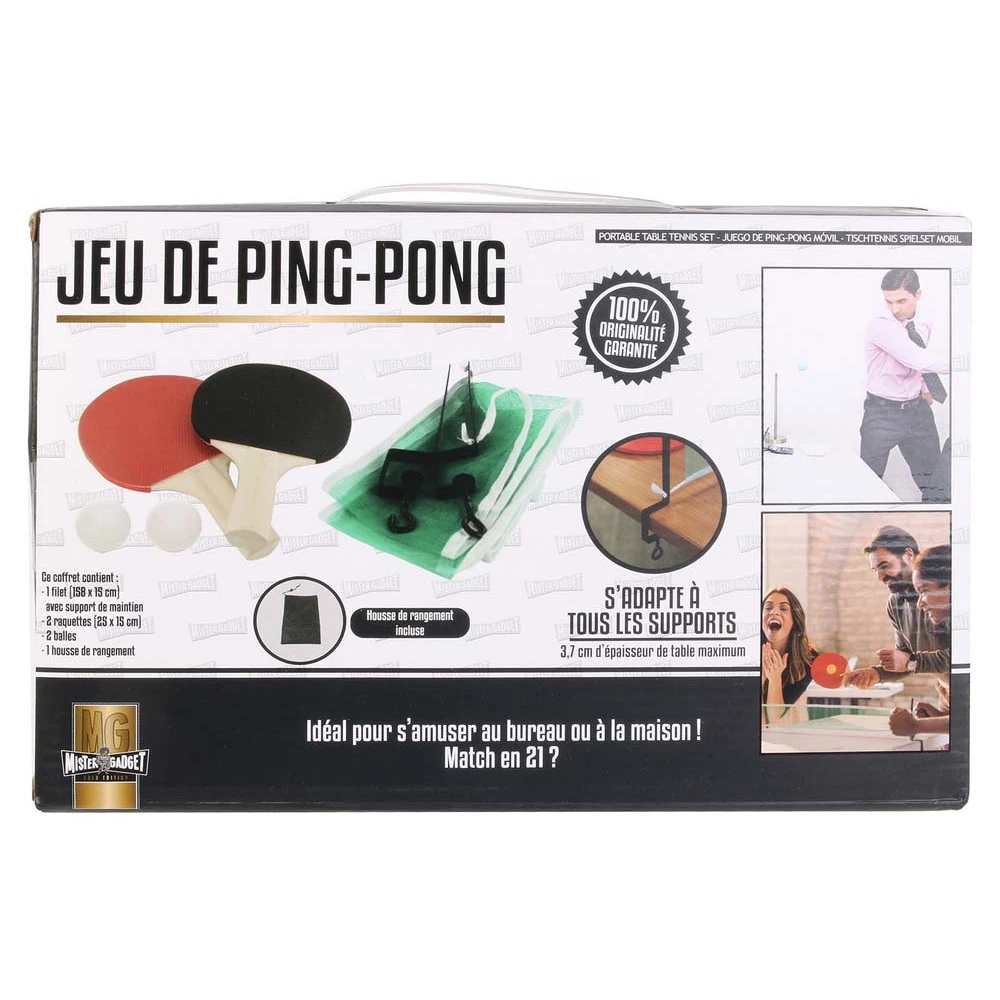 Jeu Mini Ping Pong Mobile (lot De 2) 2 Jeu Mini Ping Pong Mobile (lot De 2) – Image 2