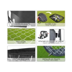 Cage De Foot Pliable 2 En 1 Newbie 120 X 90 Cm -Promos Jardelis Boutique 648c91b0477104.03143493
