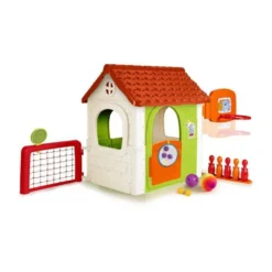 Feber - Maison De Jeu Avec 6 Activités Sportives Inclues Et Accessoires