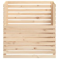 VIDAXL Composteur 100x100x102 Cm Bois Massif De Pin -Promos Jardelis Boutique 6499e3cad83fe6.76258102
