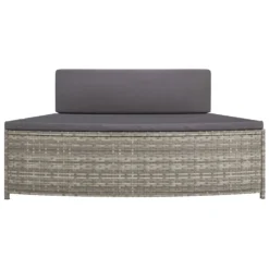 VIDAXL Bancs De Spa Avec Coussins 2 Pcs Gris Résine Tressée -Promos Jardelis Boutique 7a982200c3cfbe68