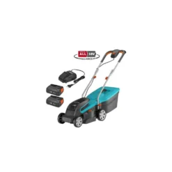 Gardena Tondeuse Sans Fil "PowerMax" 32/36V P4A - 32 Cm + 2 Batteries -Promos Jardelis Boutique 912778 003