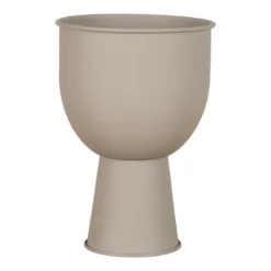 Amalfi Flowerpot Pot De Fleurs En Gris Beige -Promos Jardelis Boutique b72c393f1d921239