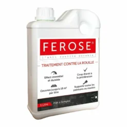 Traitement Curatif Anti Rouille Convertisseur De Rouille Ferose - Bidon 1 Litre -Promos Jardelis Boutique f8080ca1cca278c7