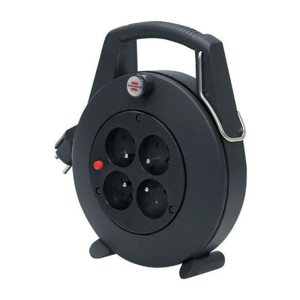 Brennenstuhl Enrouleur De Câble Domestique Confort-line 5m, Fabrication Française 1 Brennenstuhl Enrouleur De Câble Domestique Confort-line 5m, Fabrication Française